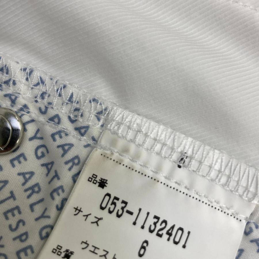 PEARLY GATES パーリーゲイツ ハーフパンツ ホワイト系 6 ゴルフウェア