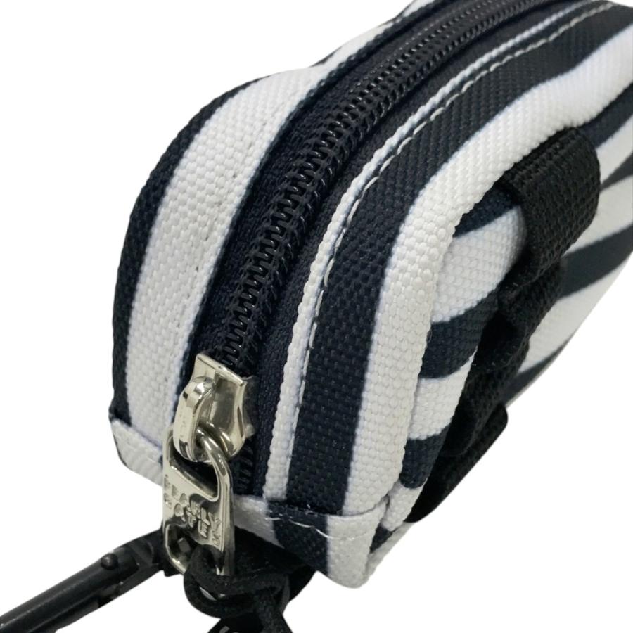 パーリーゲイツ PEARLY GATES ボールポーチ スヌーピー ボーダー柄 パーリーゲイツ PEARLY GATES ボールポーチ スヌーピー ボーダー