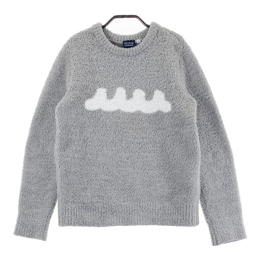 MUTA MARINE ムータマリン 長袖ニットセーター グレー系 M ゴルフ