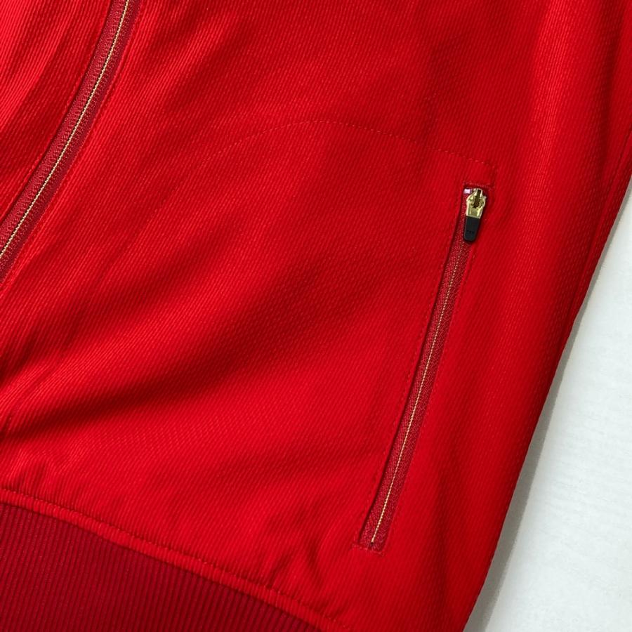 ST ANDREWS セントアンドリュース 裏地付ジップジャケット レッド系 S