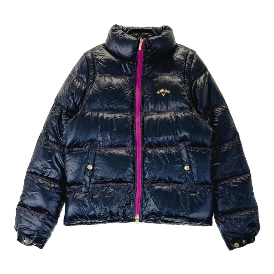 Callaway キャロウェイ　2WAY ダウン ジップジャケット黒 ※LL CALLAWAY キャロウェイ 2WAY ダウン ジップジャケット ブラック系 M