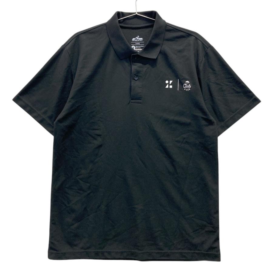 CLUBHAUS × ZOZO CHAMPIONSHIP ポロシャツ 黒 CLUBHAUS クラブハウス ×ZOZO CHAMPIONSHIP 半袖ポロシャツ