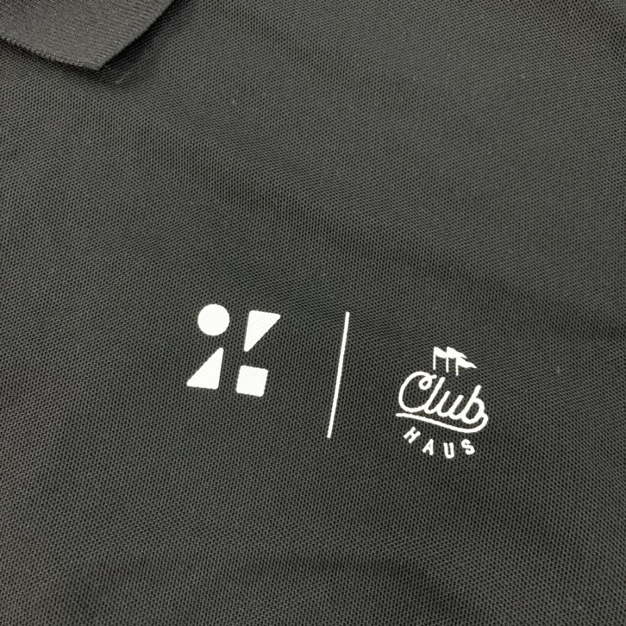 CLUBHAUS × ZOZO CHAMPIONSHIP ポロシャツ 黒 CLUBHAUS × ZOZO CHAMPIONSHIP ポロシャツ 黒