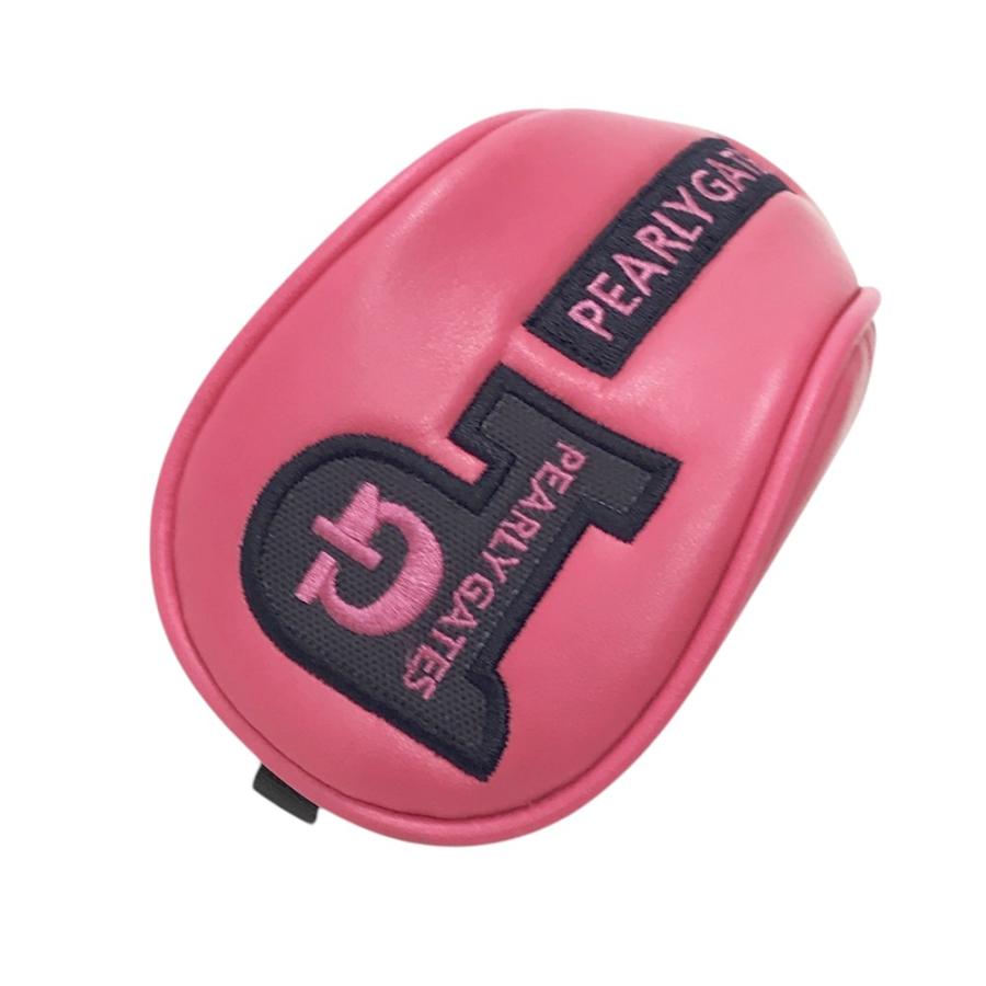 PEARLY GATES パーリーゲイツ  ヘッドカバー ピース  ピンク系 DR [240101431433] ゴルフウェア ストスト PEARLY GATES パーリーゲイツ ヘッドカバー ピース ピンク系 DR