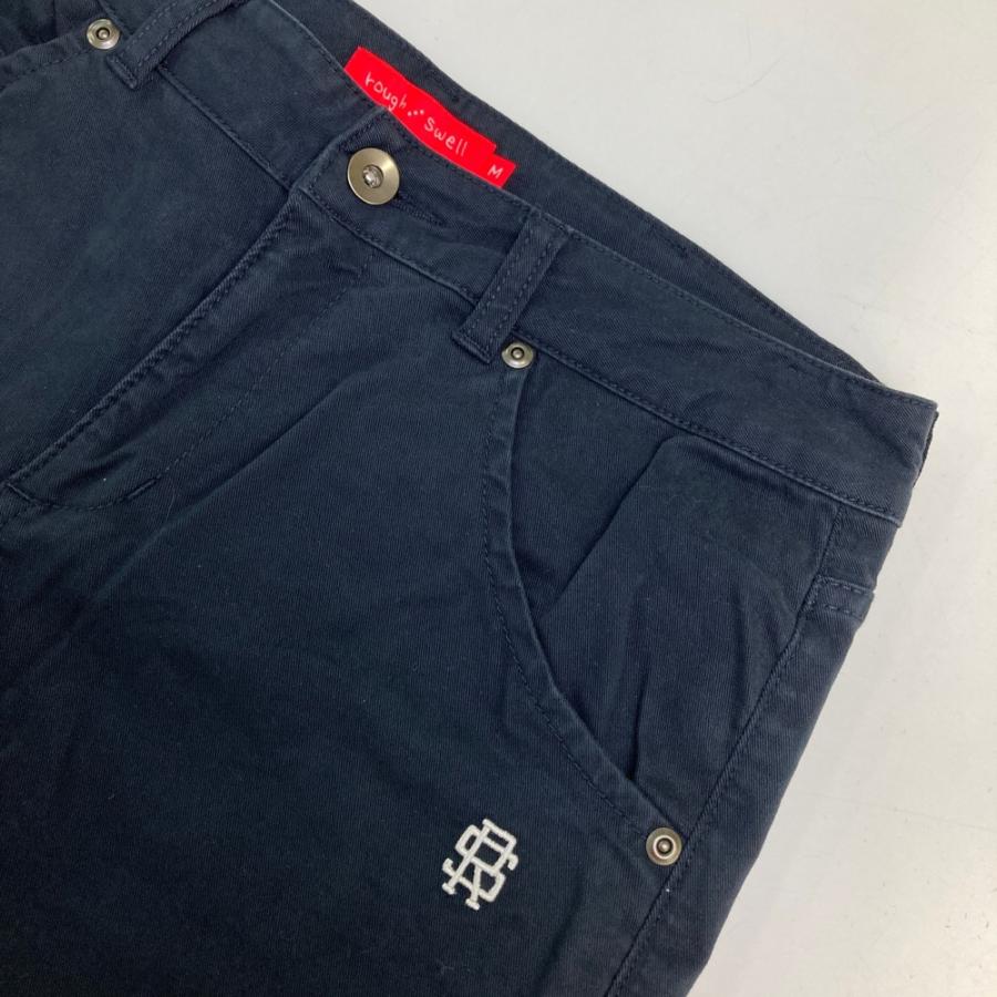 ◆ ラフアンドスウェル　パンツ　ネイビー　レディース　ゴルフ　ゴルフウェア ROUGH&SWELL ラフアンドスウェル ストレッチパンツ ネイビー系 M