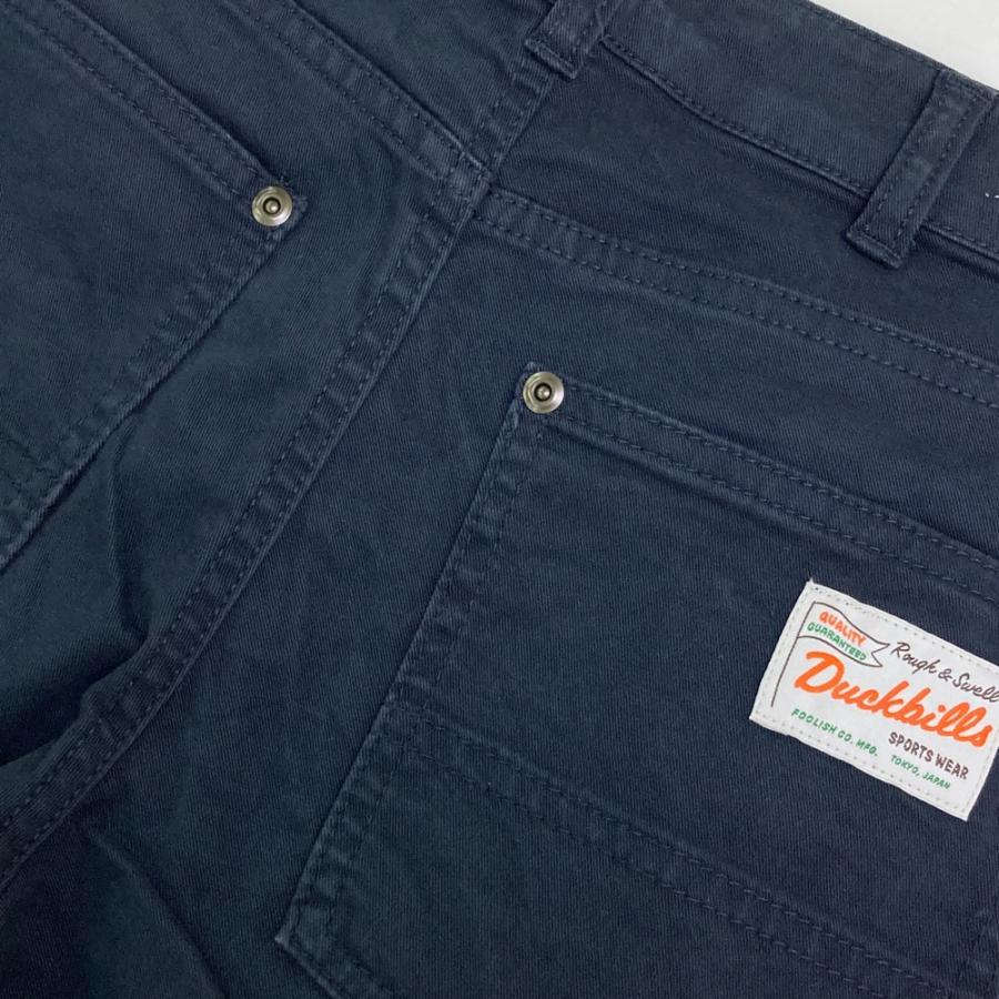 ROUGH&SWELL ラフアンドスウェル ストレッチパンツ ネイビー系 M