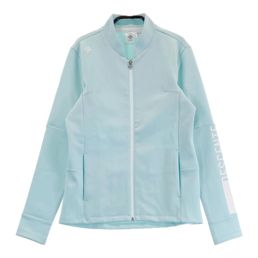 未使用品 DESCENTE デサントゴルフ ジャケット レディースM DESCENTE GOLF デサントゴルフ ジップジャケット ブルー系 M