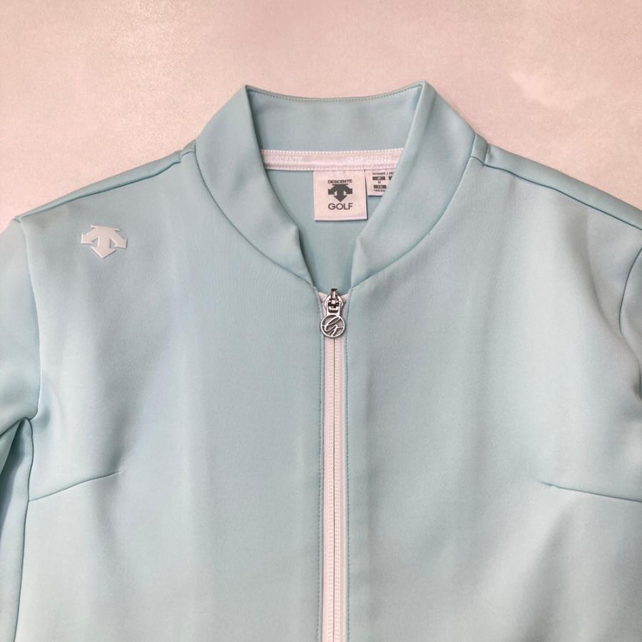 DESCENTE GOLF デサントゴルフ ジップジャケット ブルー系 M