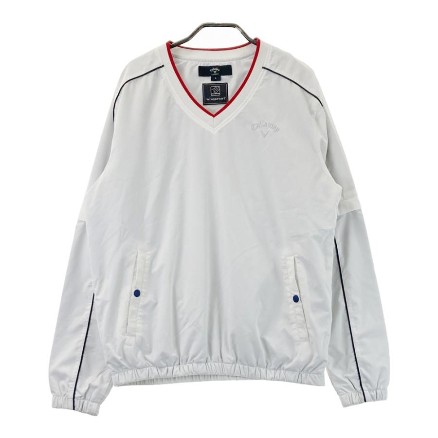 CALLAWAY キャロウェイ 2WAY 裏メッシュ ジャケット ブルゾン ホワイト