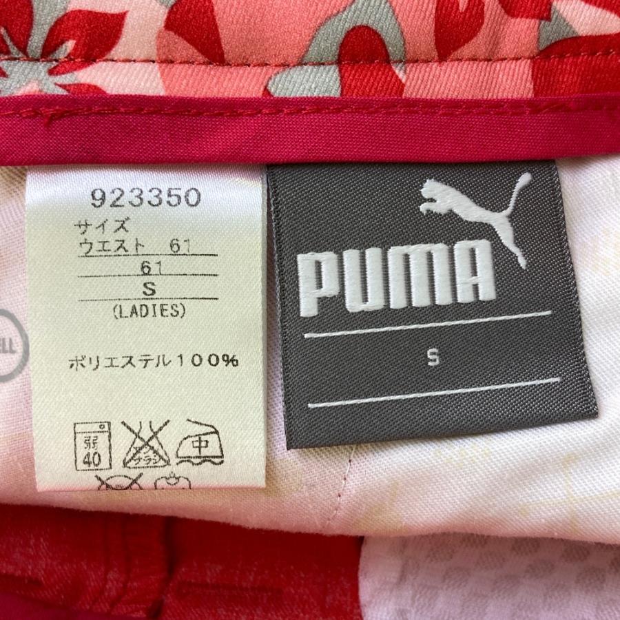 新品】PUMA GOLF プーマゴルフ キュロットパンツ レッド系 S