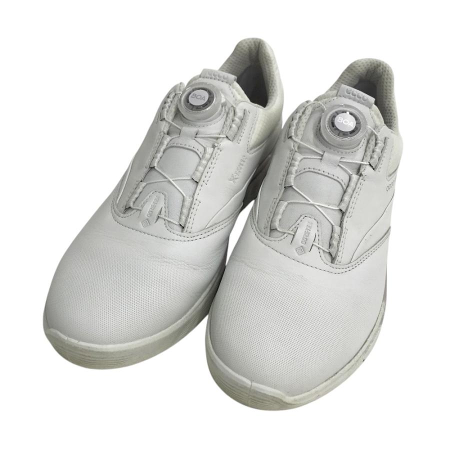 ecco エコー 102973 S-THREE BOA スパイクレスゴルフシューズ ホワイト  