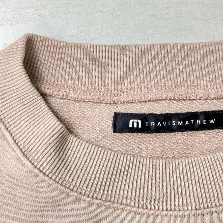 TRAVIS MATHEW トラビスマシュー スウェットトレーナー ピンク系 L