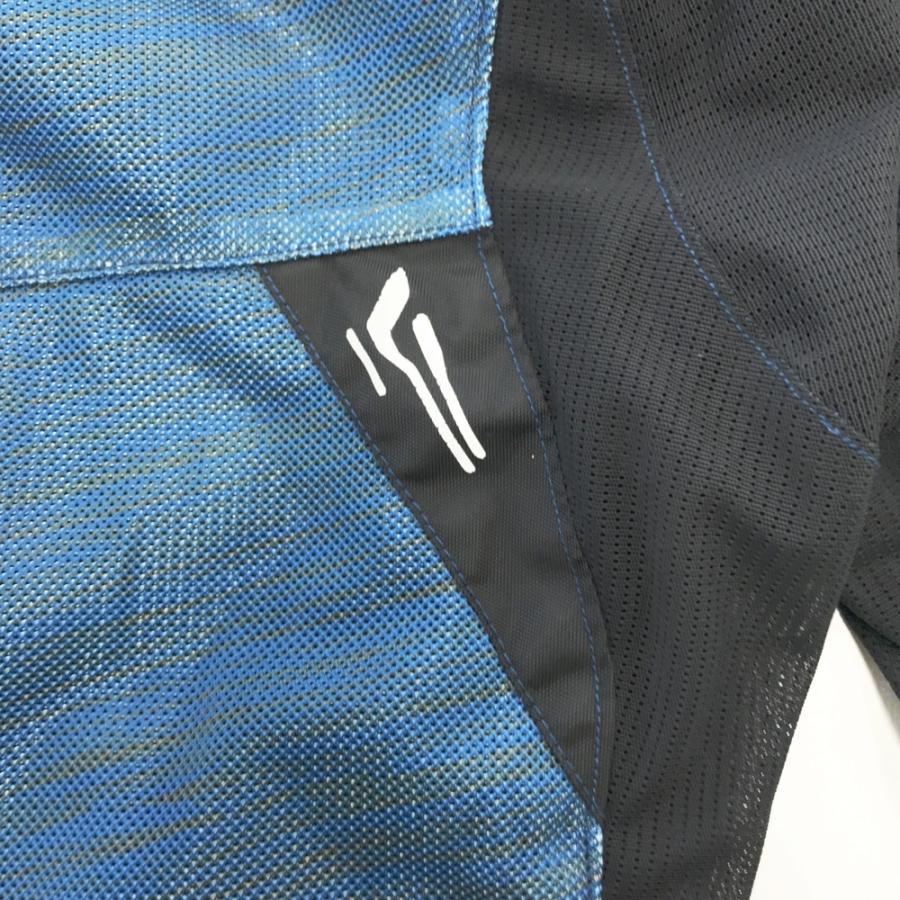 KUSHITANI クシタニ A-2343 アジアメッシュジャケット 総柄 ブルー系 L