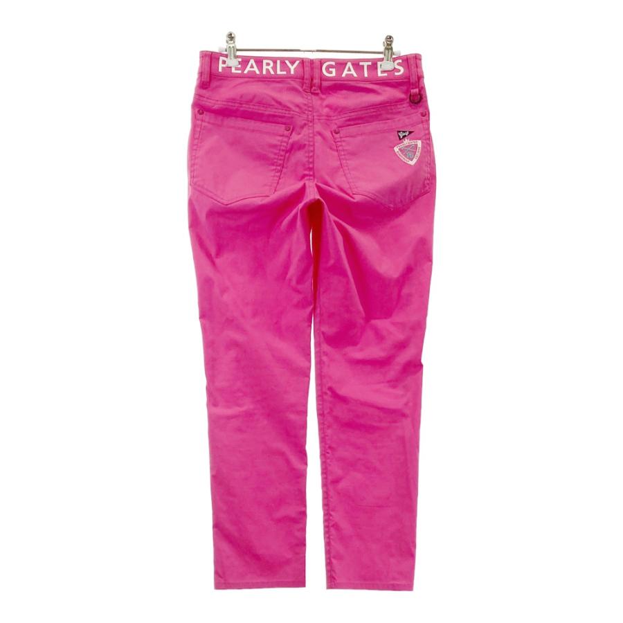 ［未使用品］パーリーゲイツ レディース春夏物パンツ 薄ピンク サイズ0 PEARLY GATES パーリーゲイツ ストレッチパンツ ピンク系 0