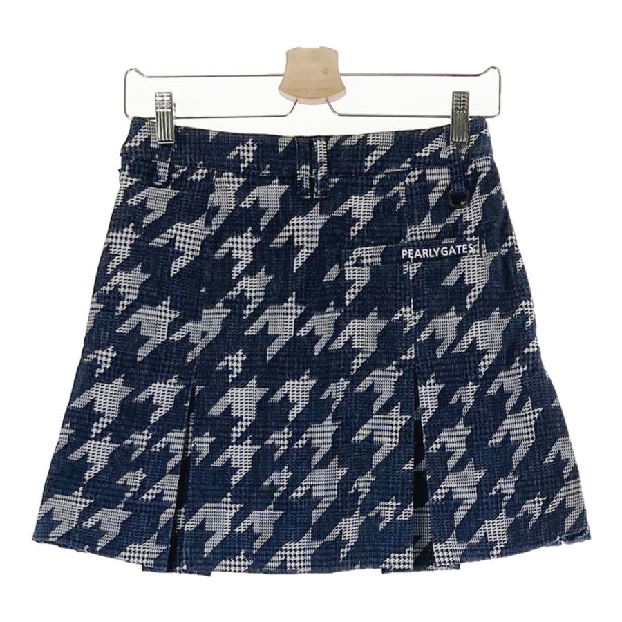 PEARLY GATES 千鳥柄スカート パーリーゲイツ 千鳥柄スカート 0 - メルカリ
