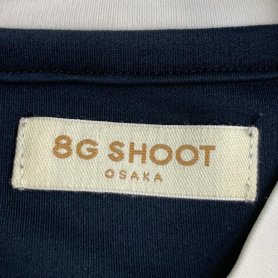 完売品！8G SHOOT モックネック Amazon.co.jp: 8G SHOOT ロゴプリント モックネック ゴルフ