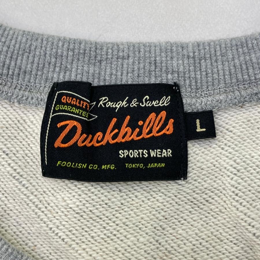 【新品/未着用】新作 ラフアンドスウェル Lサイズ トレーナー グレー 完売品 ROUGH&SWELL ラフアンドスウェル 2024年モデル 半袖 スウェット