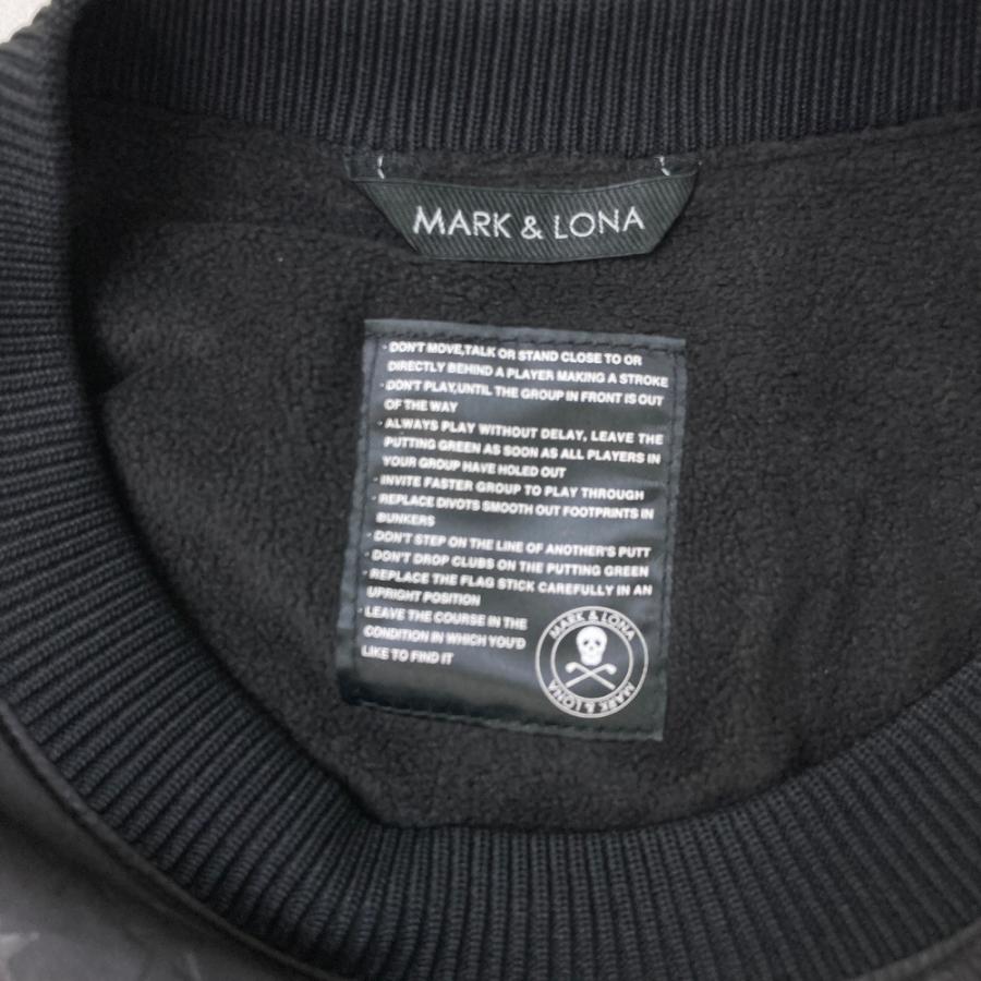 MARK&LONA マークアンドロナ BLACK BOX 裏起毛 ナイロンブルゾン 星 総