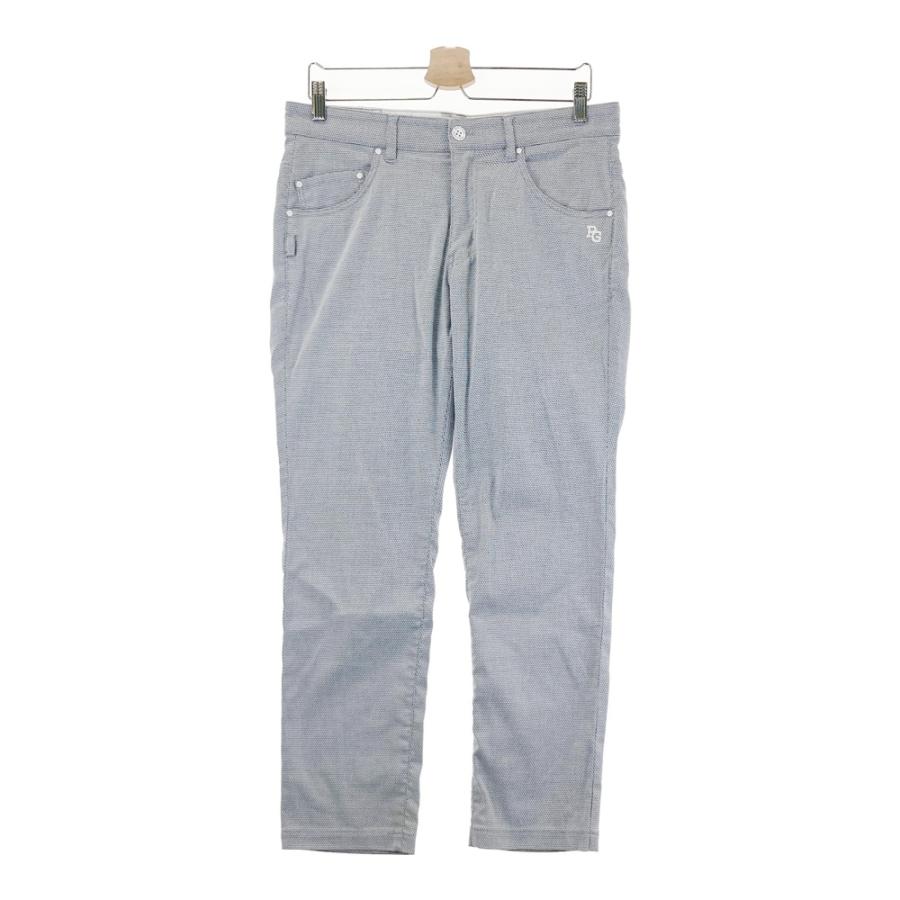 PEARLY GATES パーリーゲイツ ストレッチパンツ 総柄 ネイビー系 4