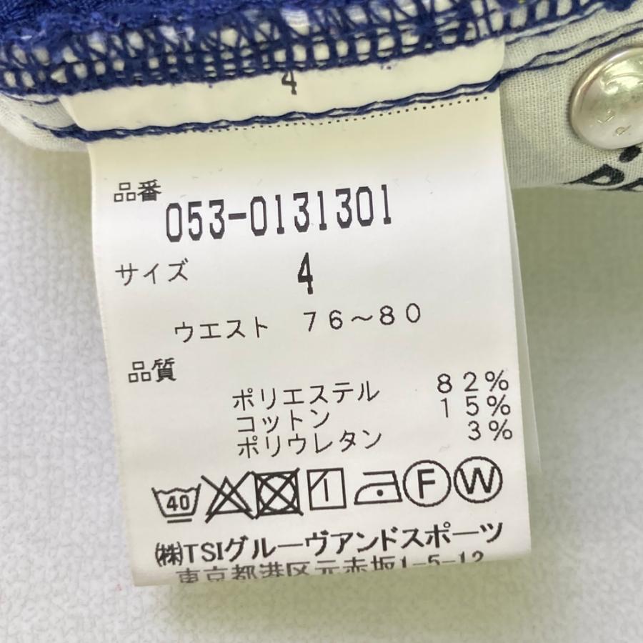 新品未使用　パーリーゲイツ ジャケット　パンツ　サイズ4 セット PEARLY GATES パーリーゲイツ ストレッチパンツ ブルー系 4