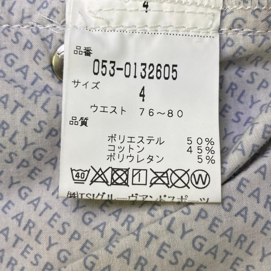 PEARLY GATES パーリーゲイツ ハーフパンツ ロゴプリント 総柄
