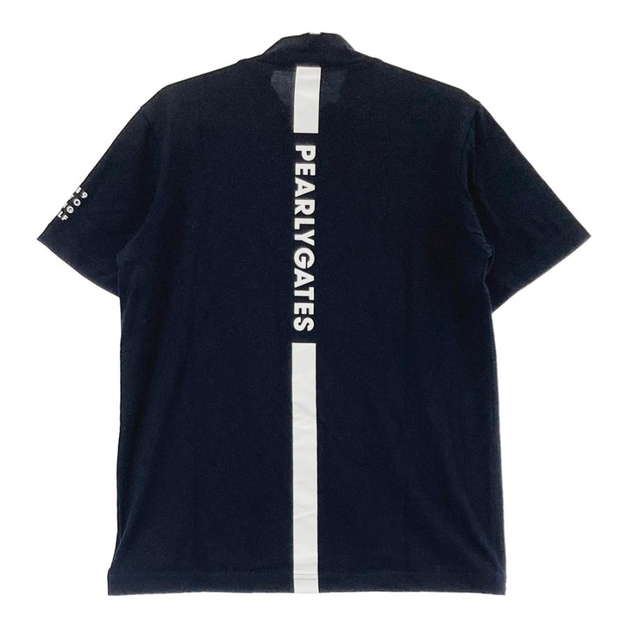 パーリーゲイツハイネックネイビーサイズ S PEARLY GATES（パーリーゲイツ） ハイネック 半袖Tシャツ ネイビー系 4