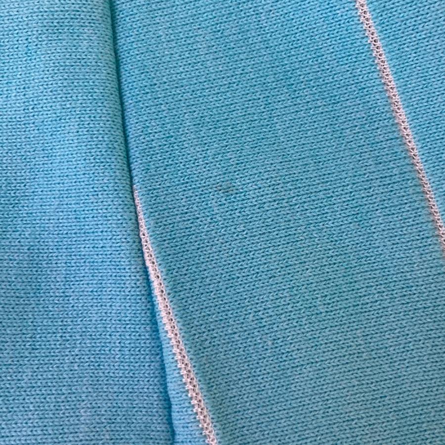 【新品】アルチビオ ニットスカート ブルー Mサイズ ARCHIVIO アルチビオ ニットスカート ストライプ柄 ブルー系 38