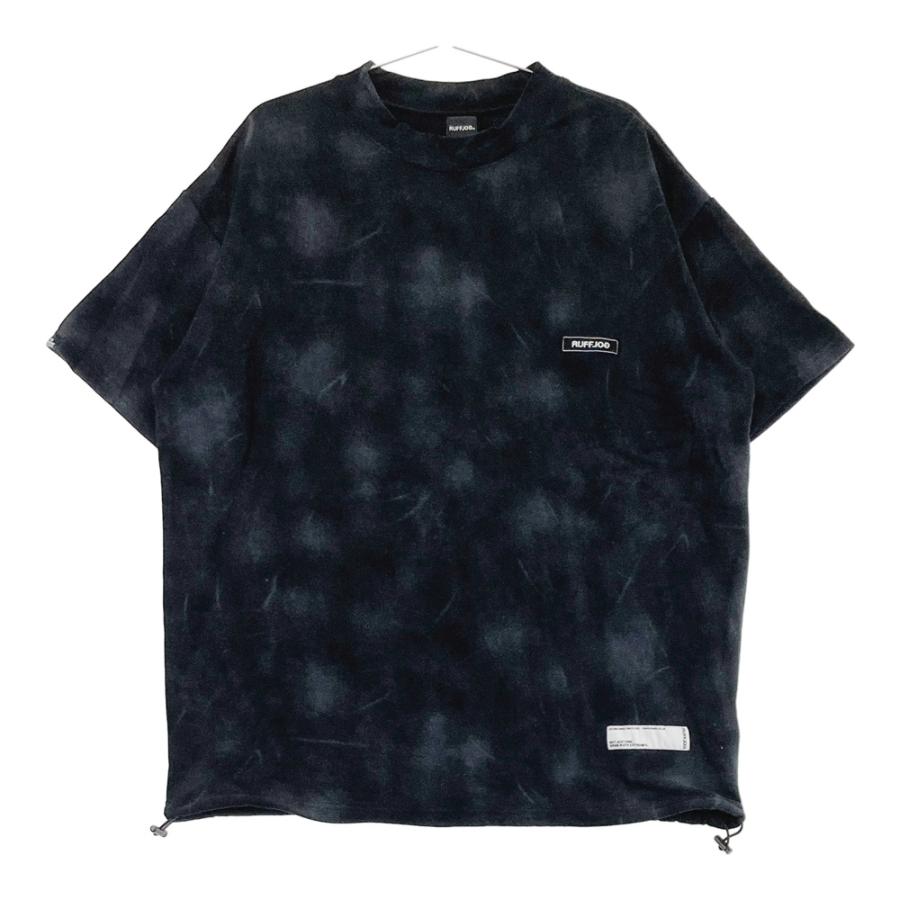 RUFFLOG ラフロッグ 半袖モックネックTシャツ ブラック系 XL ゴルフ