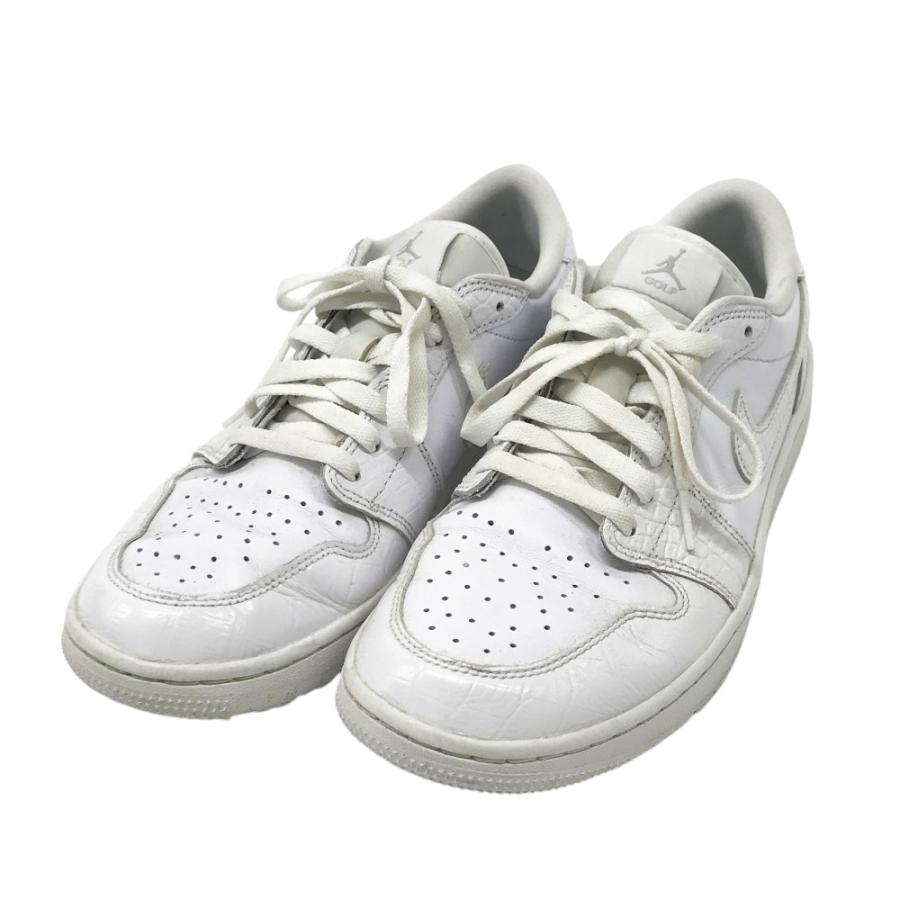 NIKE GOLF ナイキゴルフ DD9315-110 ゴルフシューズ AIR JORDAN 1 LOW  ホワイト系 27 [240101538381] ゴルフウェア メンズ ストスト NIKE（ナイキ） NIKE GOLF ナイキゴルフ DD9315-110 ゴルフシューズ