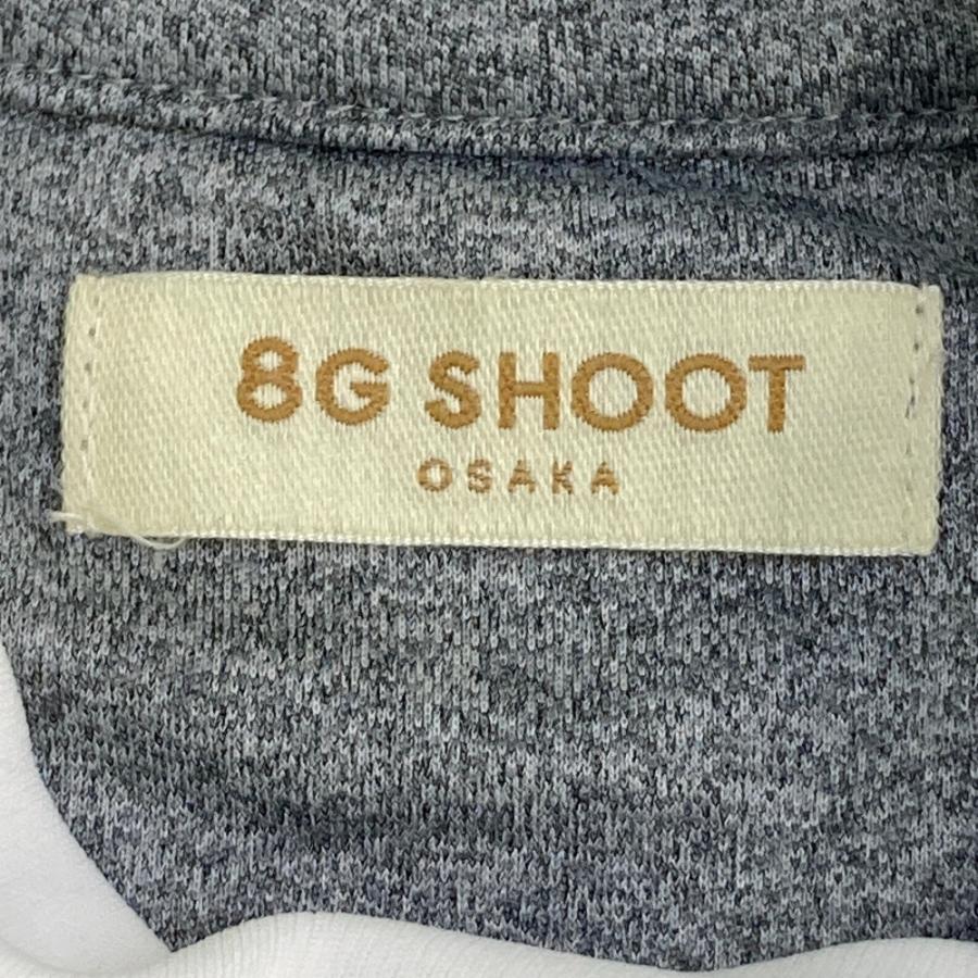 新品　8g SHOOT モックネックシャツ　ロングスリーブ　tシャツ Amazon.co.jp: 8G SHOOT ロゴプリント モックネック ゴルフ