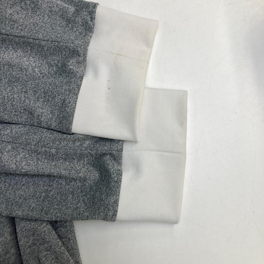 8G SHOOT エイジシュート 長袖モックネックTシャツ グレー系