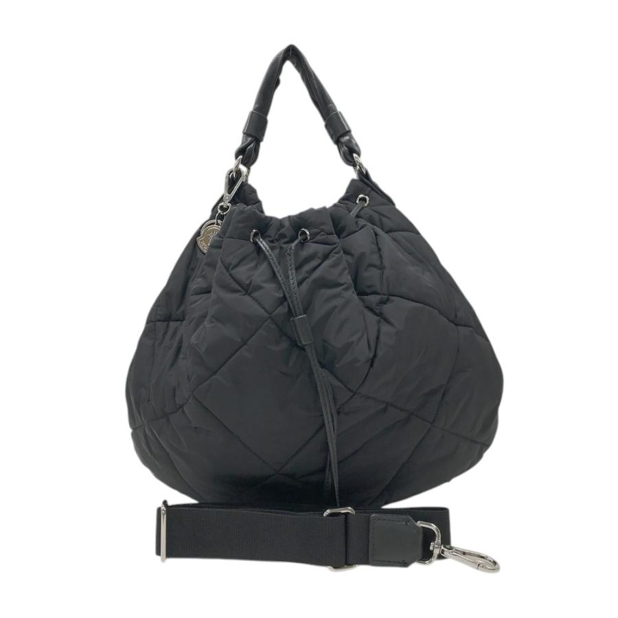 MONCLER モンクレール 2WAYショルダーバッグ 巾着型 ブラック系