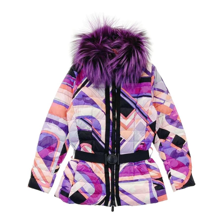 EMILIO PUCCI エミリオ プッチ 46YB30 ダウンコート フォックスファー