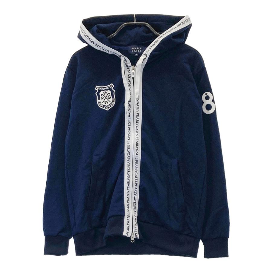 PEARLY GATES パーリーゲイツ ; ジップパーカー ネイビー系 0 ゴルフ