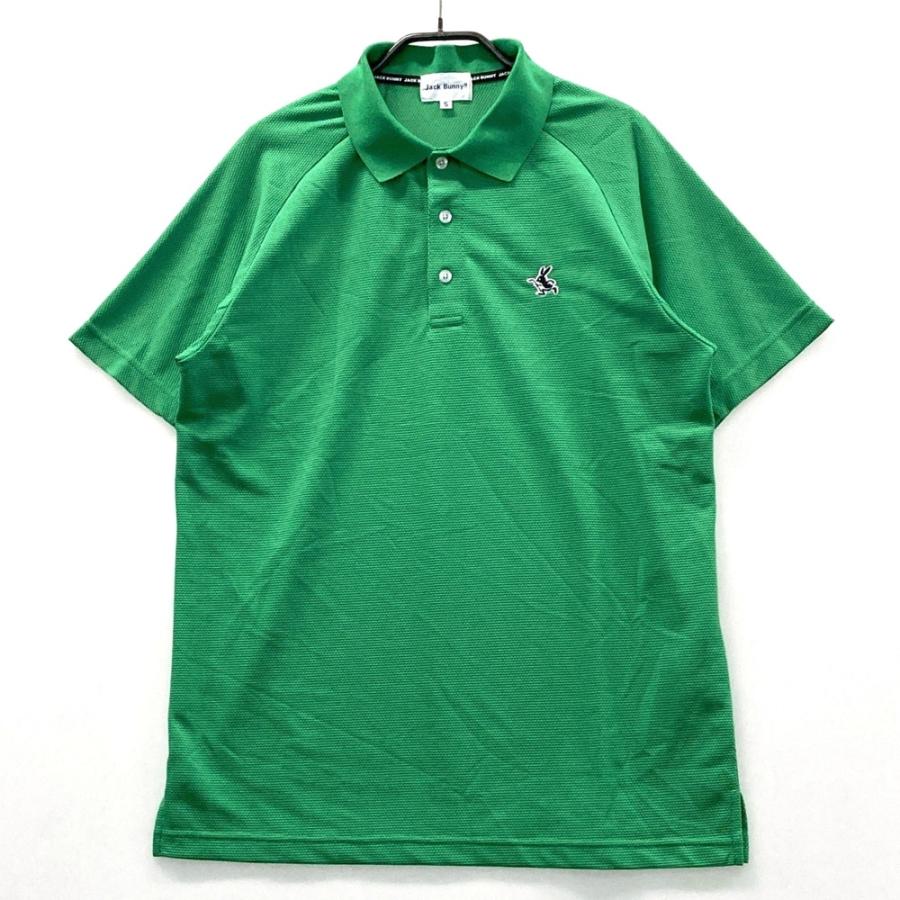 JACK BUNNY ジャックバニー 2023年モデル 半袖ポロシャツ グリーン系 5