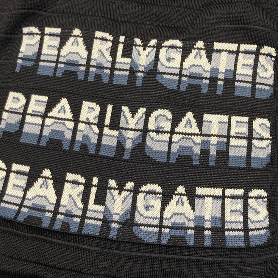 PEARLY GATES パーリーゲイツ ニットベスト ネイビー系 0 ゴルフウェア