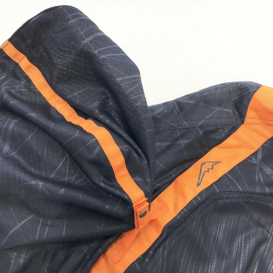 KUSHITANI クシタニ K-2385 フルメッシュパーカージャケット ネイビー