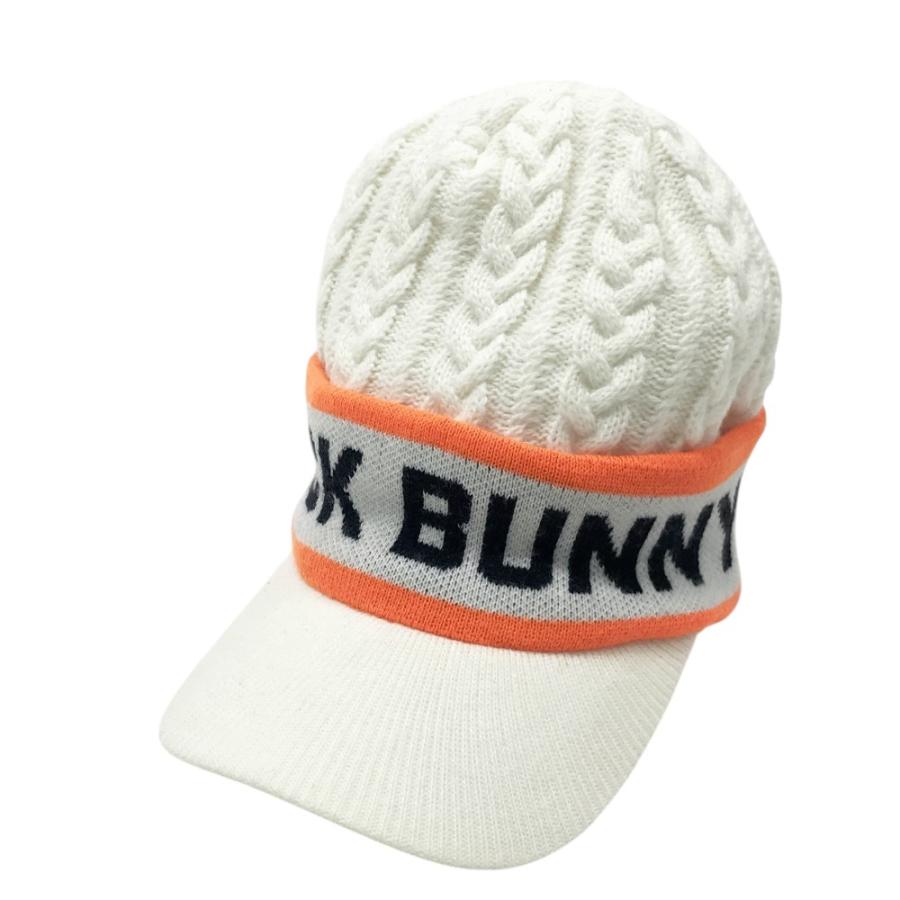 JACK BUNNY ジャックバニー 2WAYニットキャップ ホワイト系 FR ゴルフ