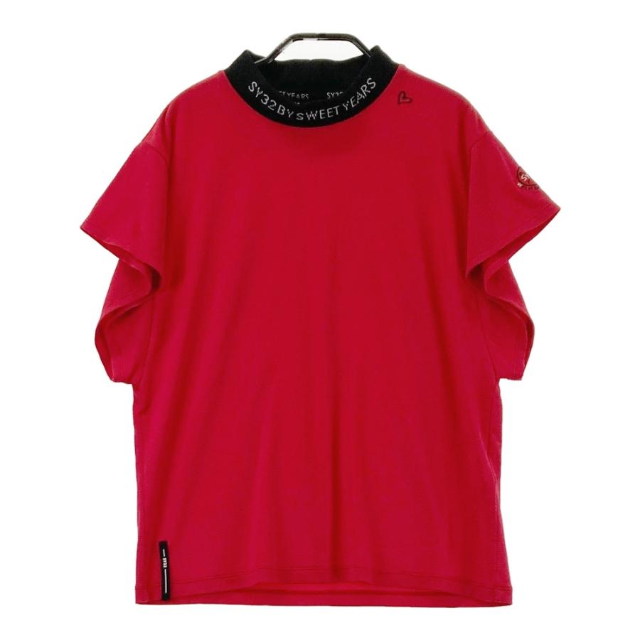 SY32 BY SWEET YEARS GOLF エスワイサーティトゥ モックネック 半袖T