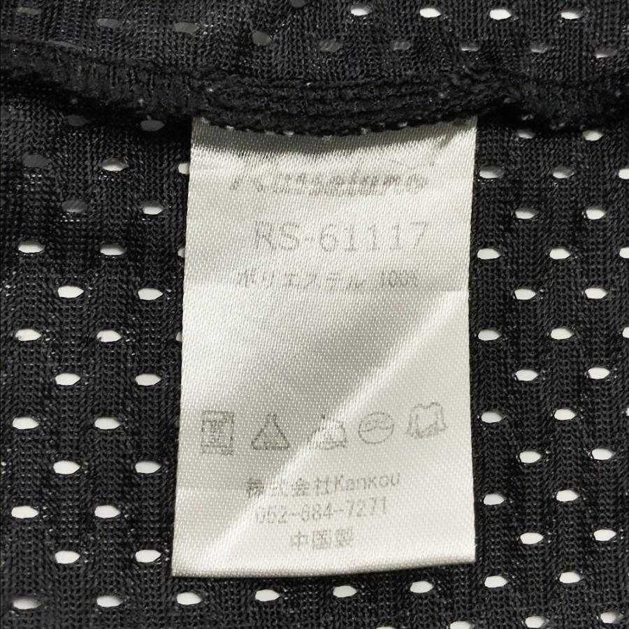 RUSSELUNO ラッセルノ 襟付き メッシュTシャツ ブラック系 5 ゴルフ