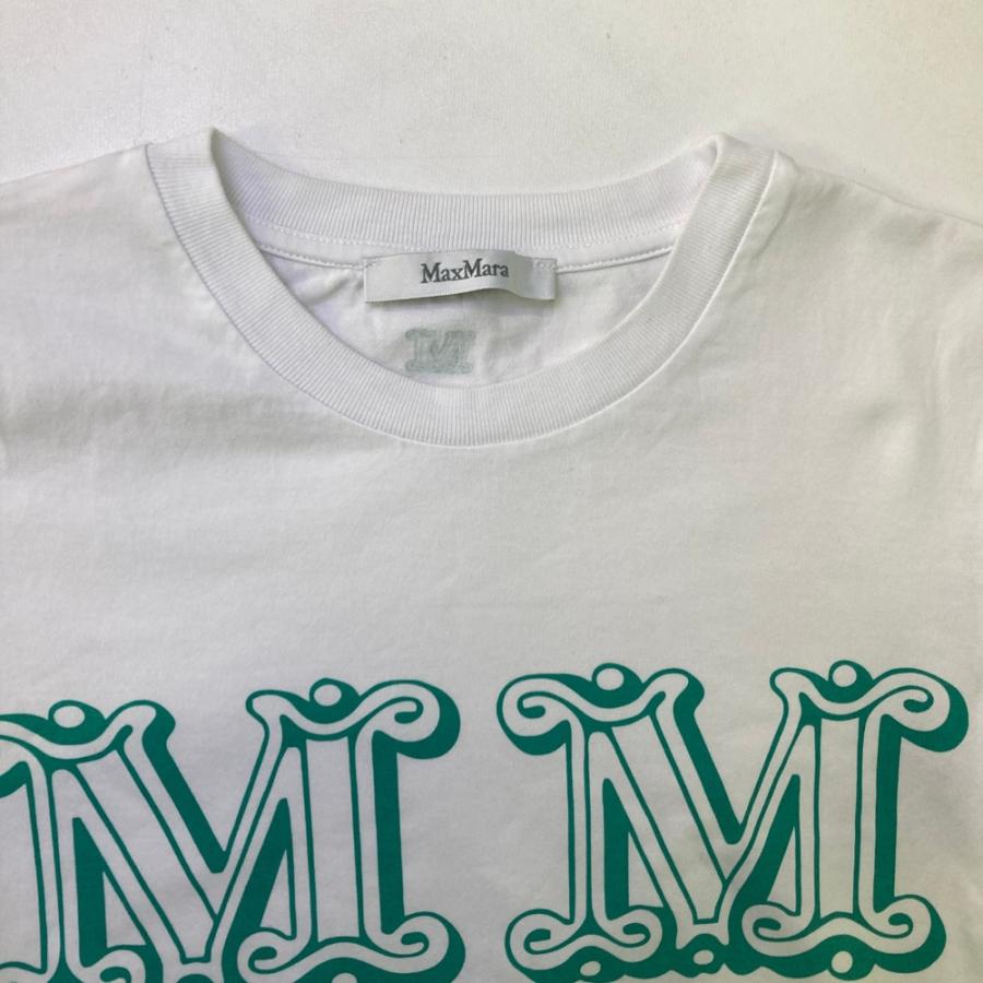 MAX MARA マックスマーラ 2319410432 半袖Tシャツ MINCIO ホワイト系 