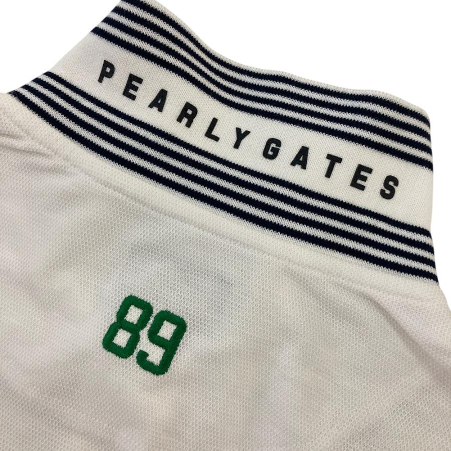PEARLY GATES パーリーゲイツ 半袖ポロシャツ ニコちゃん刺繍