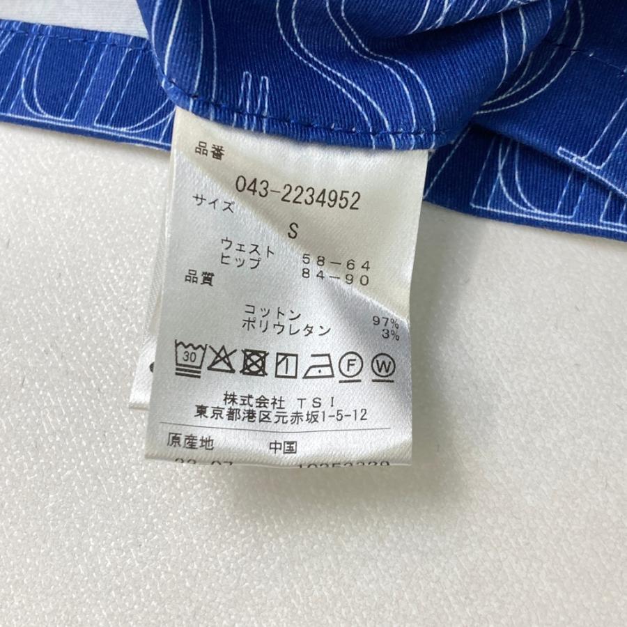サイズ：S ST ANDREWS セントアンドリュース  ストレッチスカート 総柄 ブルー系 [240101540633] ゴルフウェア レディース ストスト St ANDREWS 【新品】ST ANDREWS セントアンドリュース ストレッチ