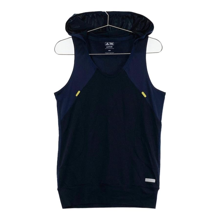 新品タグ付⛳️アディダスゴルフ　中綿ベスト＆裏起毛スカートセット　M ADIDAS GOLF アディダスゴルフ N49019 フード付き ベスト ネイビー系 M