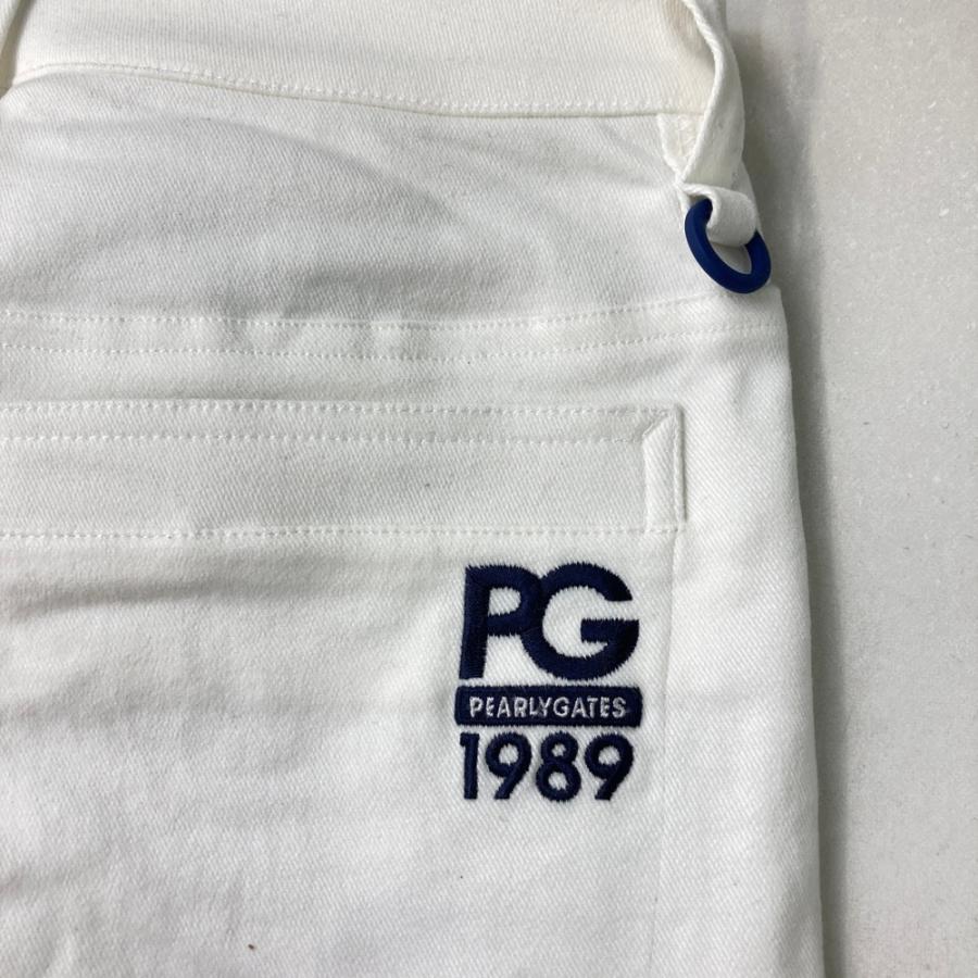 PEARLY GATES パーリーゲイツ 2024年モデル ストレッチパンツ  ホワイト系 0 ゴルフウェア レディースの画像