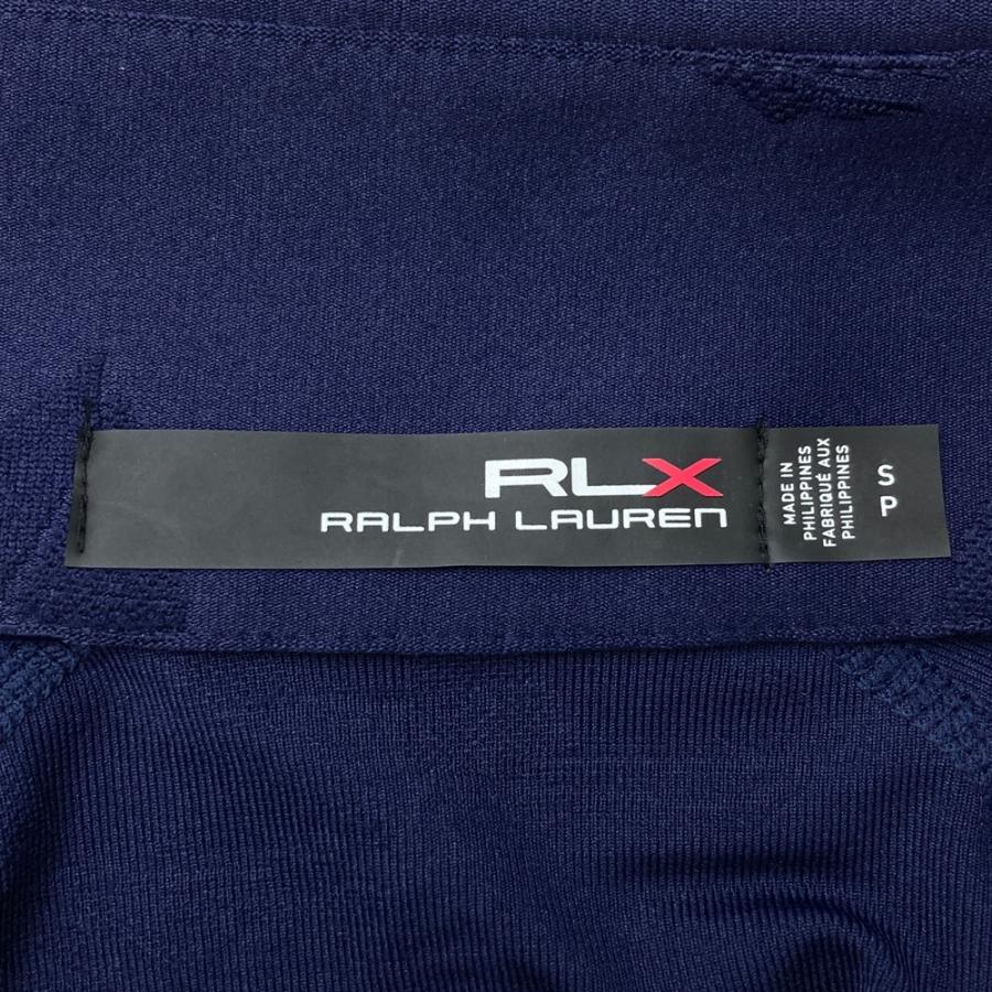 RLX ラルフローレン バイカラー ハーフジップ長袖Tシャツ ヨット柄