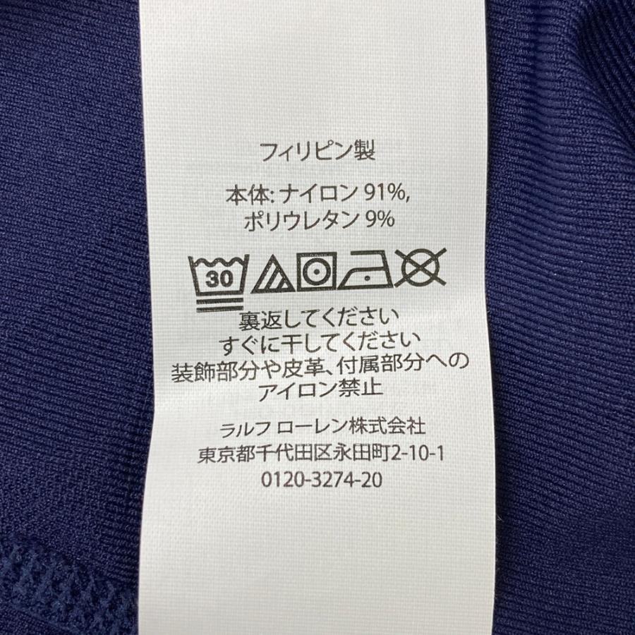 RLX ラルフローレン バイカラー ハーフジップ長袖Tシャツ ヨット柄