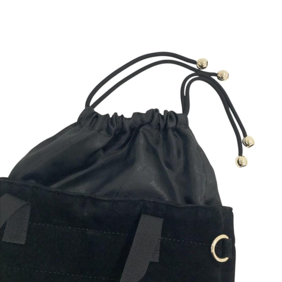 MASTER BUNNY EDITION 　巾着型バッグ 　ブラック　新品 MASTER BUNNY EDITION（マスターバニーエディション） 【美品】MASTER