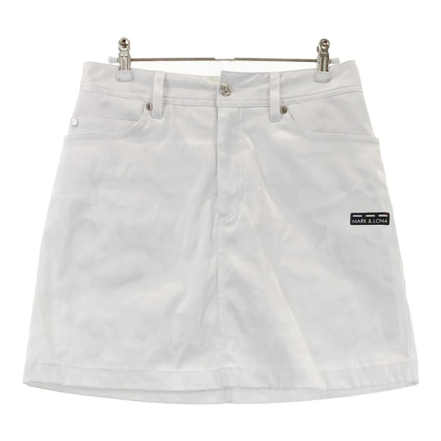 MARK&LONA マークアンドロナ インナー付 ストレッチスカート カモフラ