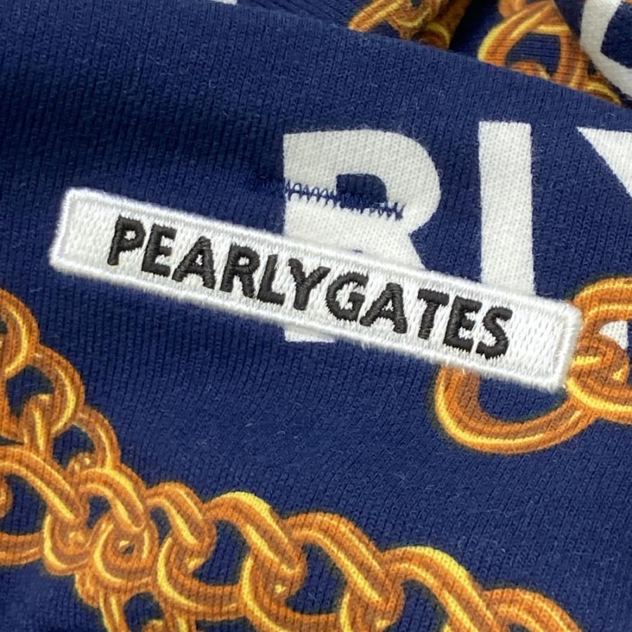 PEARLY GATES（パーリーゲイツ） 055-2262006 ジップパーカー チェーン
